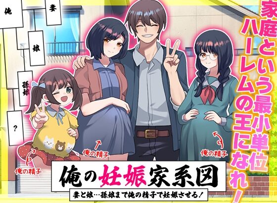 ORE NO NINSHIN KAKEIZU TSUMA TO MUSUME… MAGO MUSUME MADE ORE NO SEISHI DE NINSHIN SASERU! [ANDROID – PC] ESPAÑOL